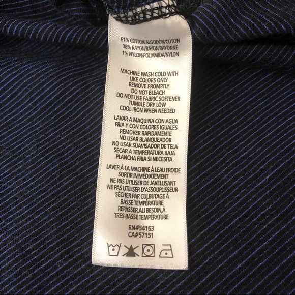 Calvin Klein | Striped Performance Drawstring Hood - Picture 6 of 6